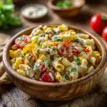 Vegan Street Corn Pasta Salad