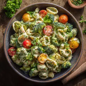 Vegan Broccoli Pasta Salad