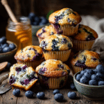 Moist Blueberry Muffins