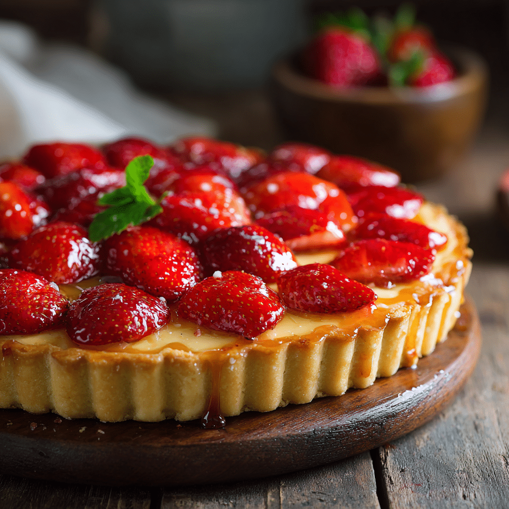 Fresh Strawberry Tart Recipe
