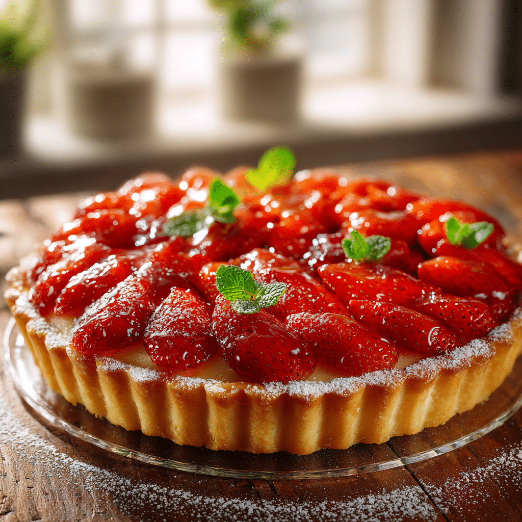 Strawberry Tart Dessert