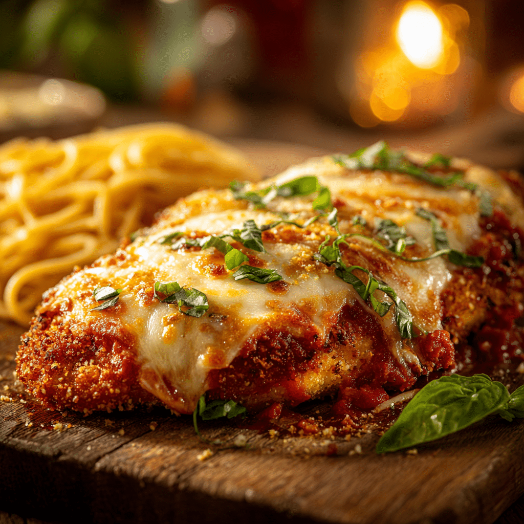 Cheesy Chicken Parmesan