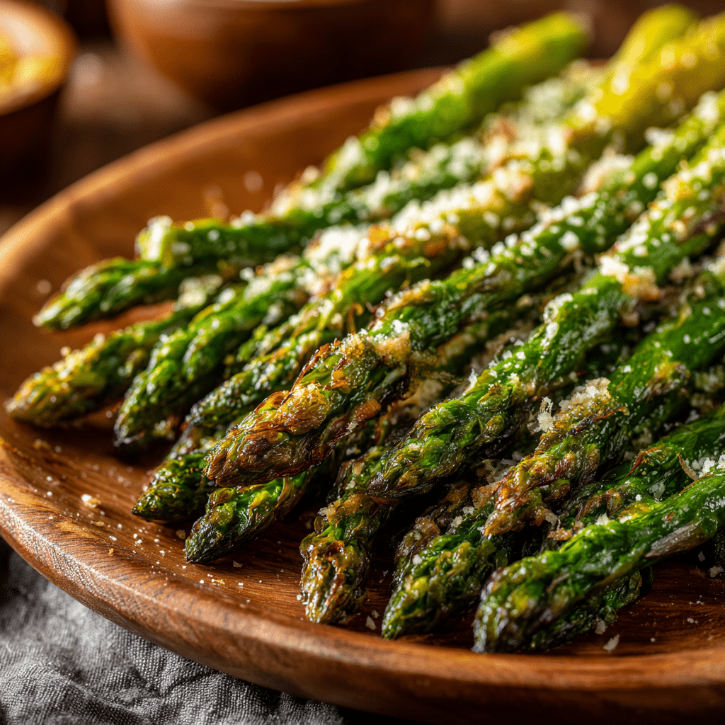 Garlic Parmesan Roasted Asparagus