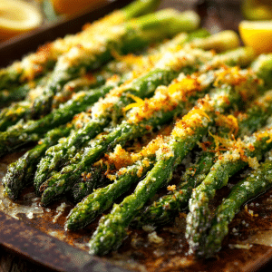 Simple Parmesan Roasted Asparagus