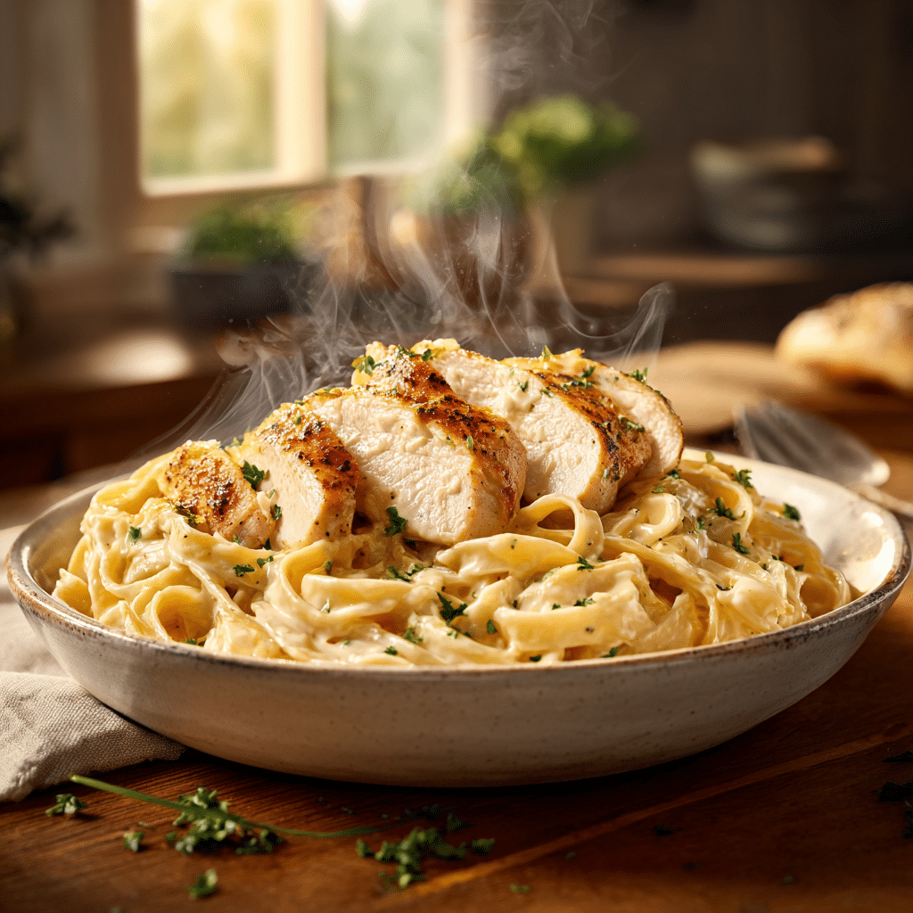 Best Chicken Alfredo Pasta