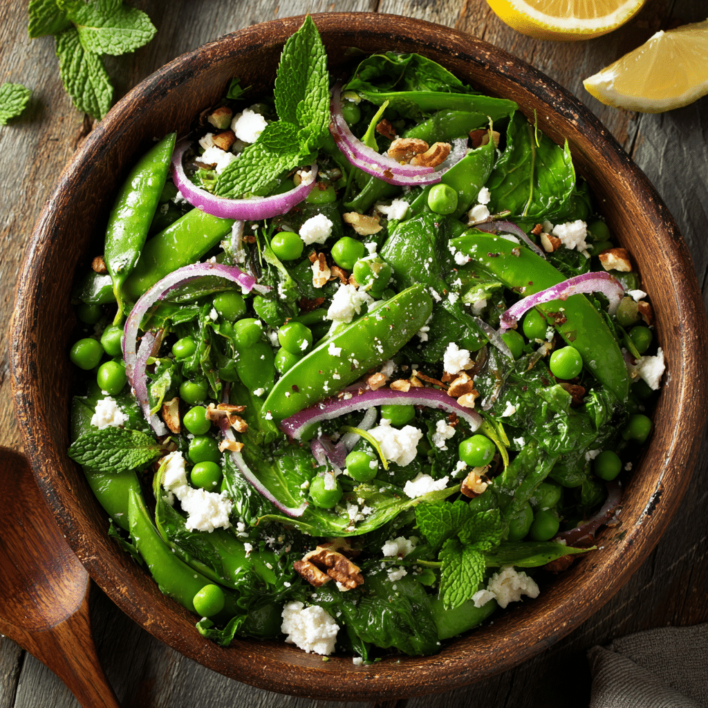 Easy Spring Pea Salad