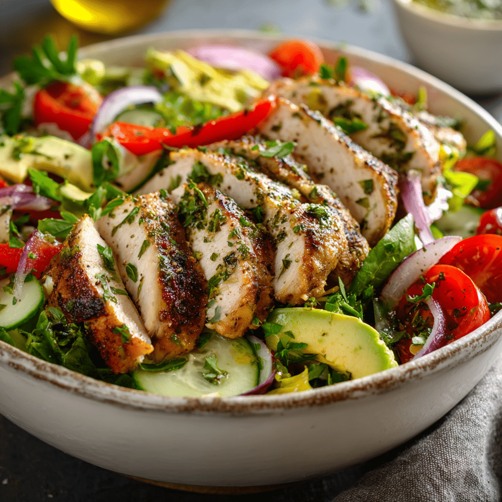 Simple Lemon Chicken Salad