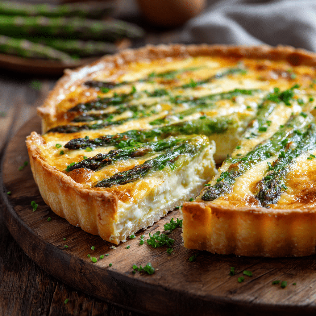 Classic Asparagus Quiche