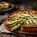 Healthy Asparagus Quiche