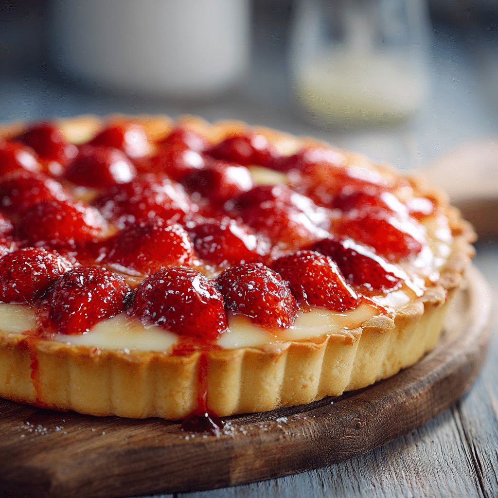 Homemade Strawberry Tart