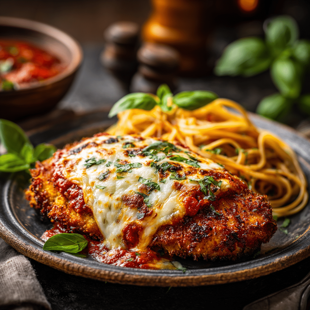 Crispy Chicken Parmesan