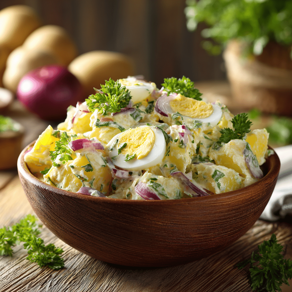 Creamy Southern Potato Salad Recipe