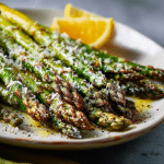 Oven Roasted Asparagus with Parmesan