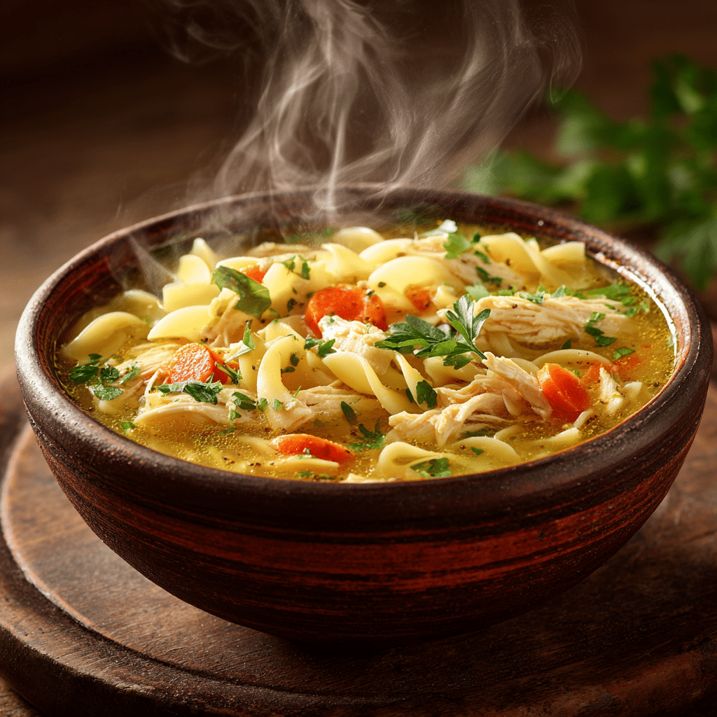 Comforting Chicken Noodle Soup