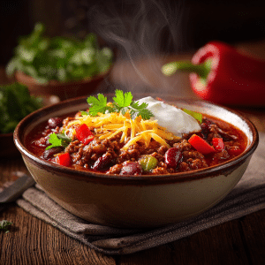 Beef Chili for Dinner