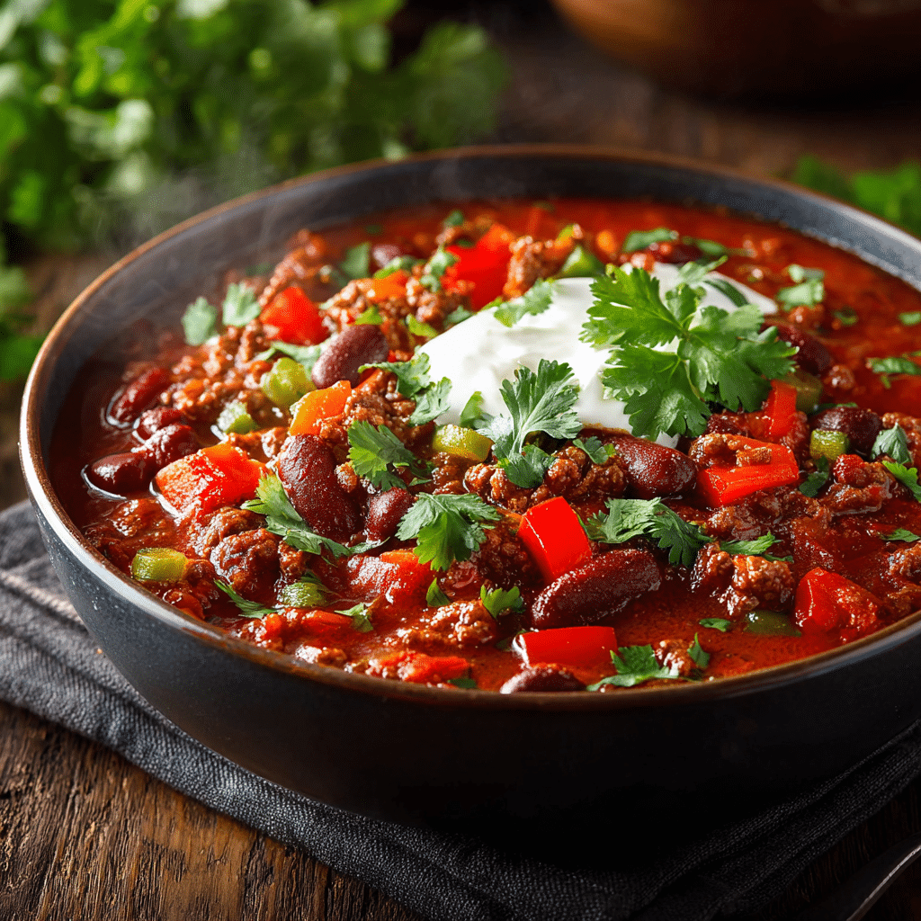 Easy Beef Chili Recipe