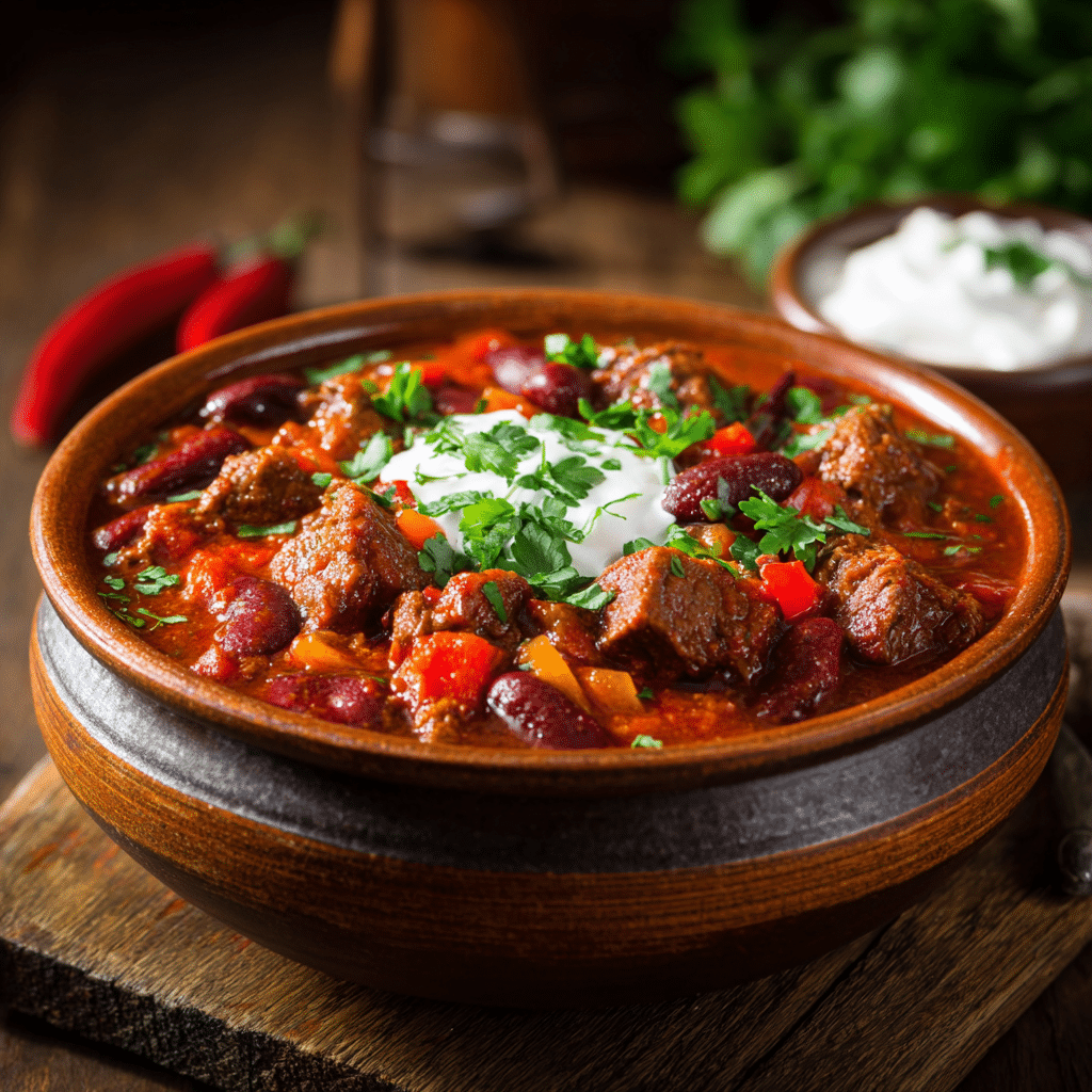 Homemade Beef Chili