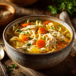 Simple Chicken Noodle Soup