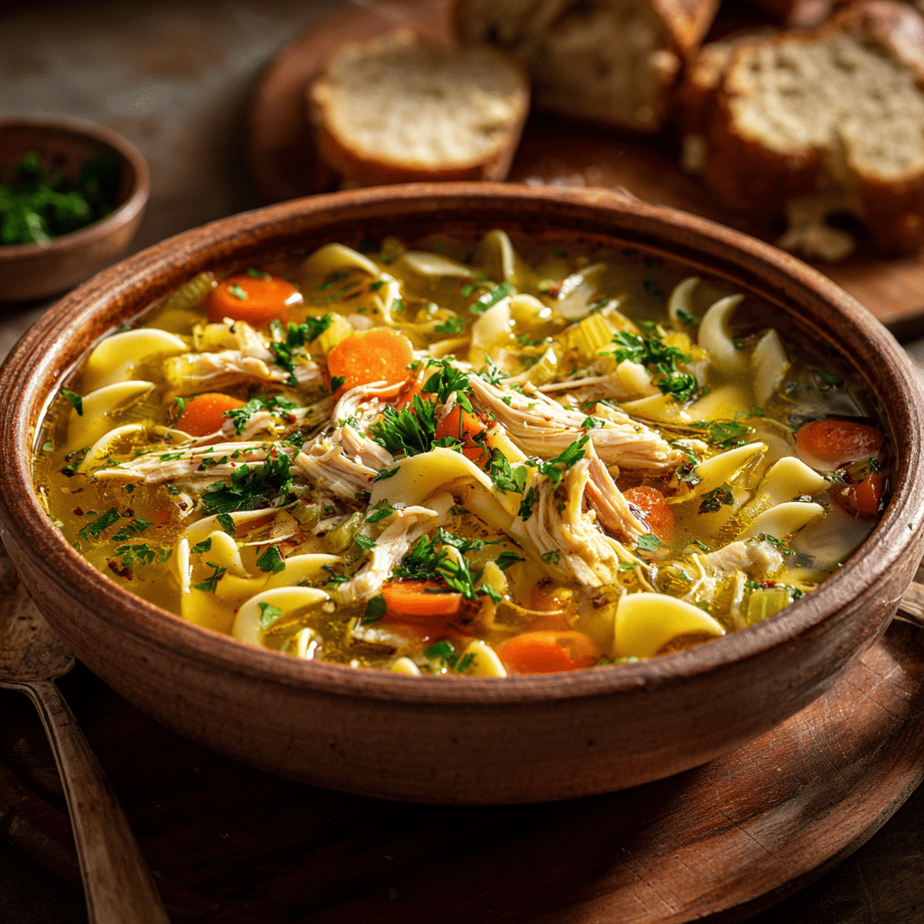 Homemade Chicken Noodle Soup