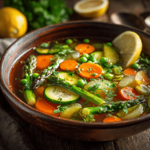 Best Spring Vegetable Soup Recipe