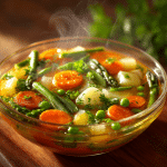 Simple Spring Vegetable Soup