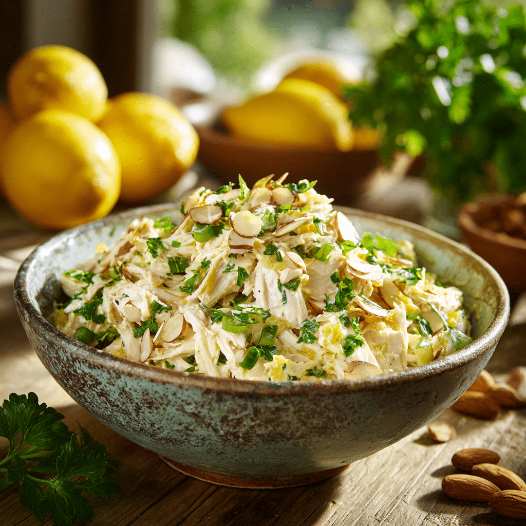 Creamy Lemon Chicken Salad