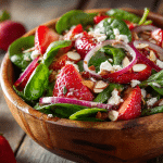 Strawberry Spinach Salad
