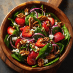 Strawberry Spinach Salad