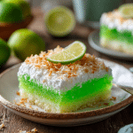 Lime Jello Poke Cake