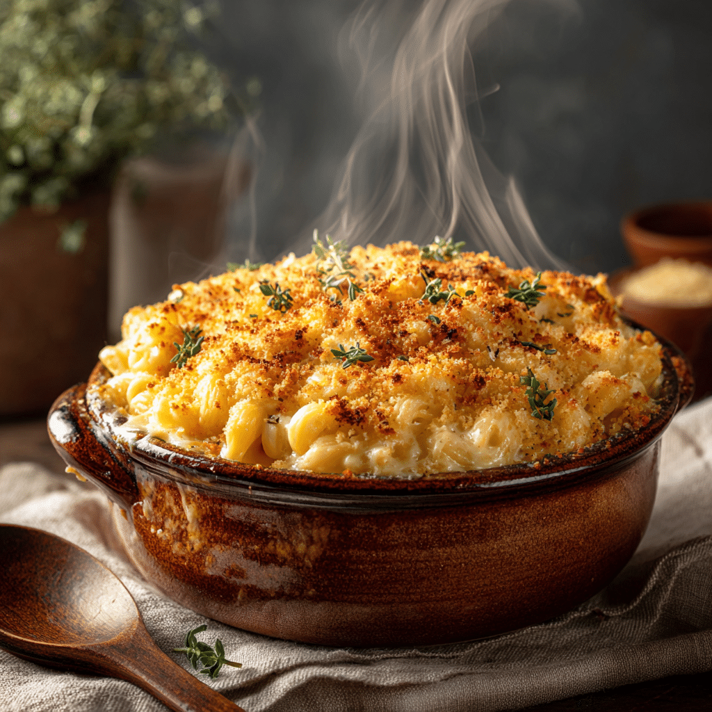Easy Baked Mac and Cheese