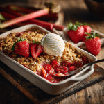 Classic Strawberry Rhubarb Crisp