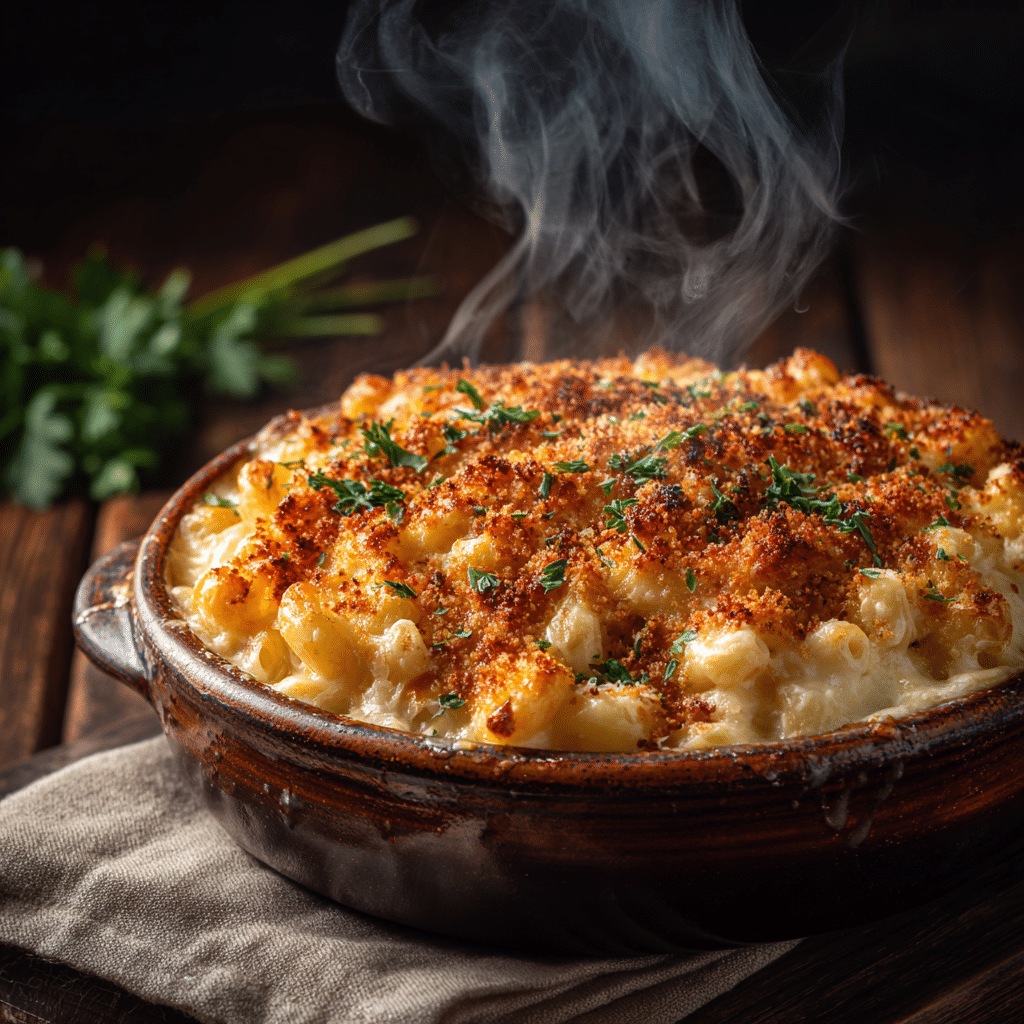 Cheesy Baked Mac and Cheese