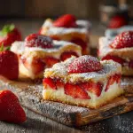 Cream Cheese Strawberry Bars
