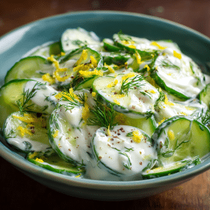 Cucumber Dill Salad with Yogurt
