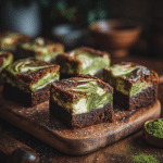 Matcha Cheesecake Brownies
