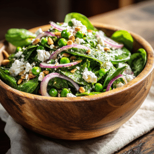 Spring Pea Salad with Feta
