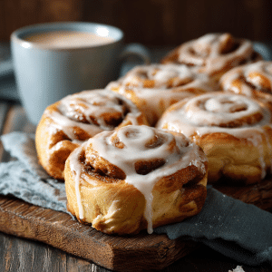 From Scratch Cinnamon Rolls