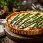 Homemade Asparagus Quiche