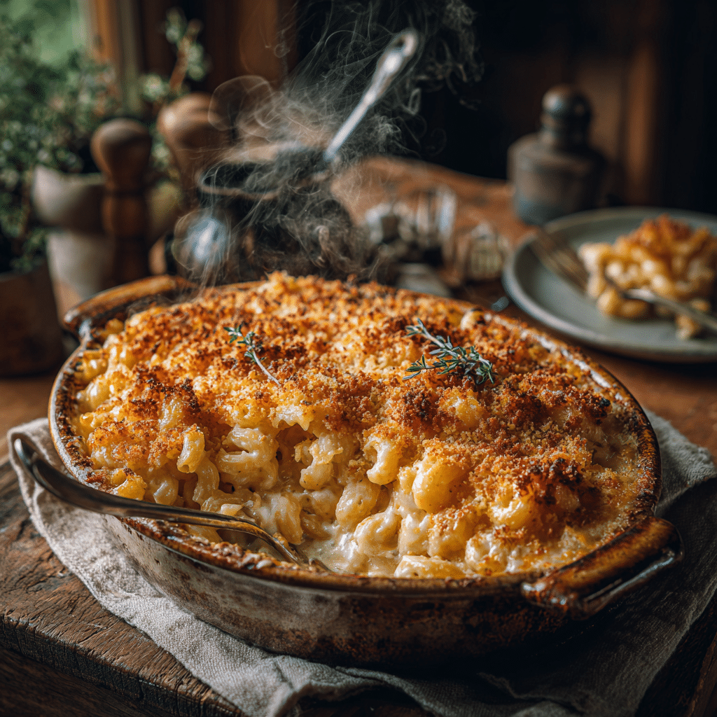 Homemade Baked Mac and Cheese