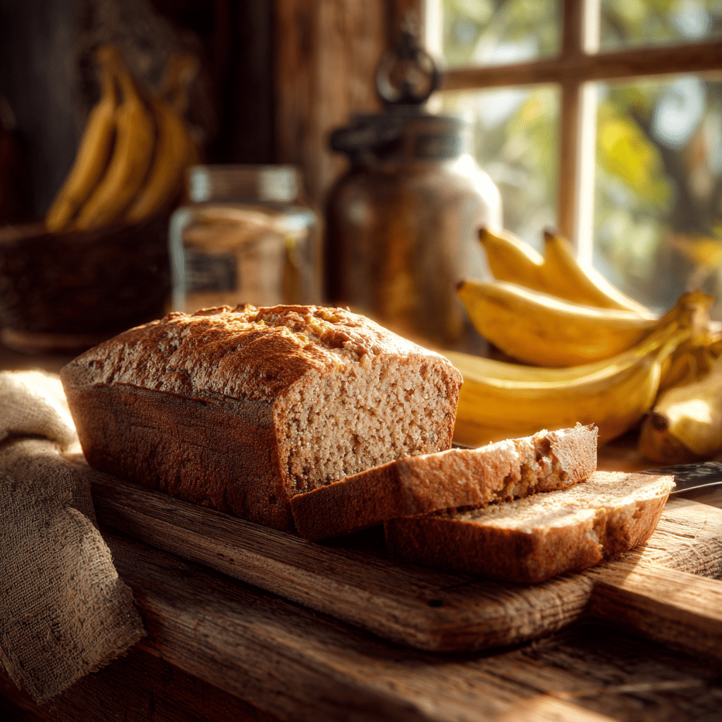 One Bowl Banana Bread