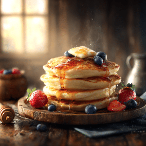 Perfect Fluffy Buttermilk Pancakes