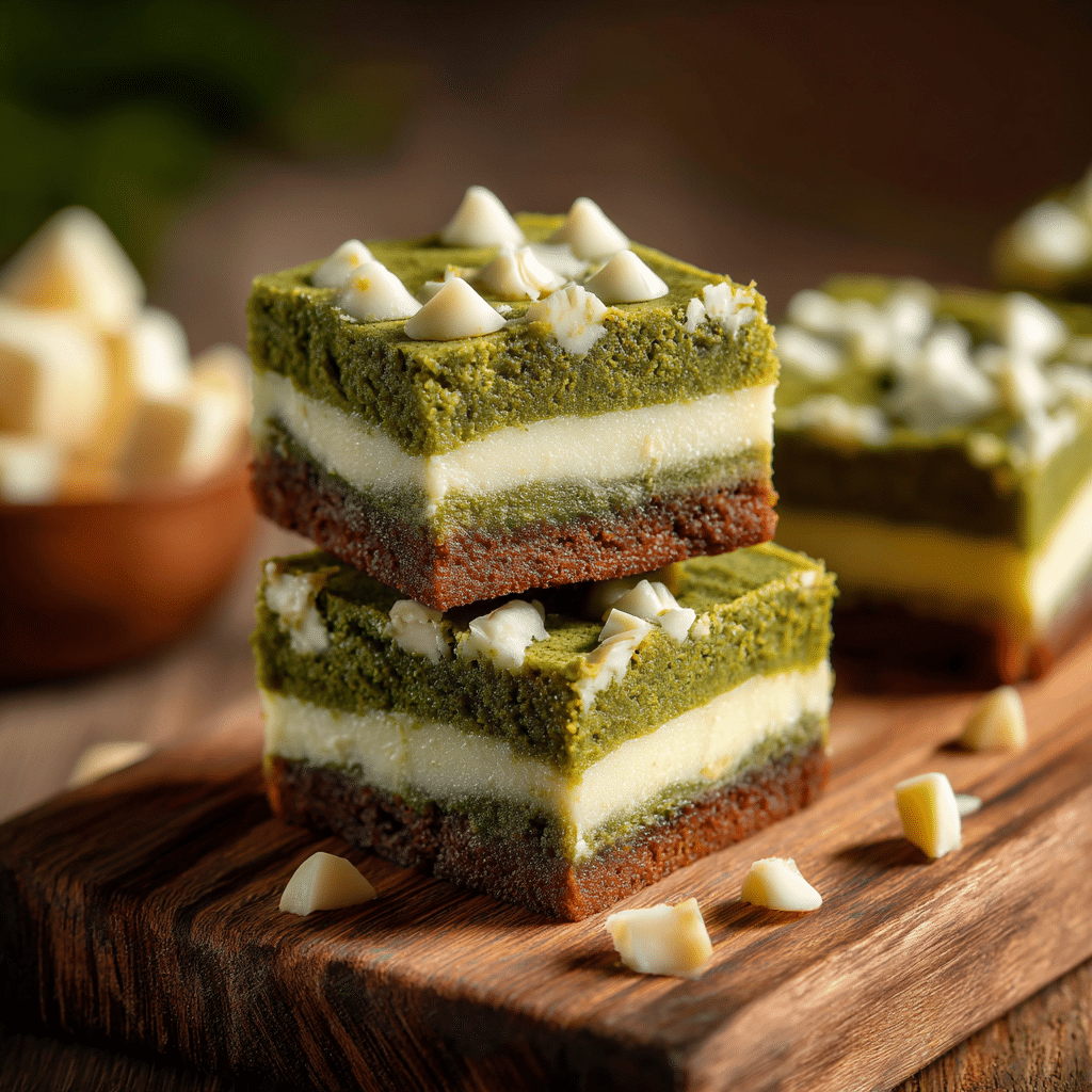 Triple Layer Matcha White Chocolate