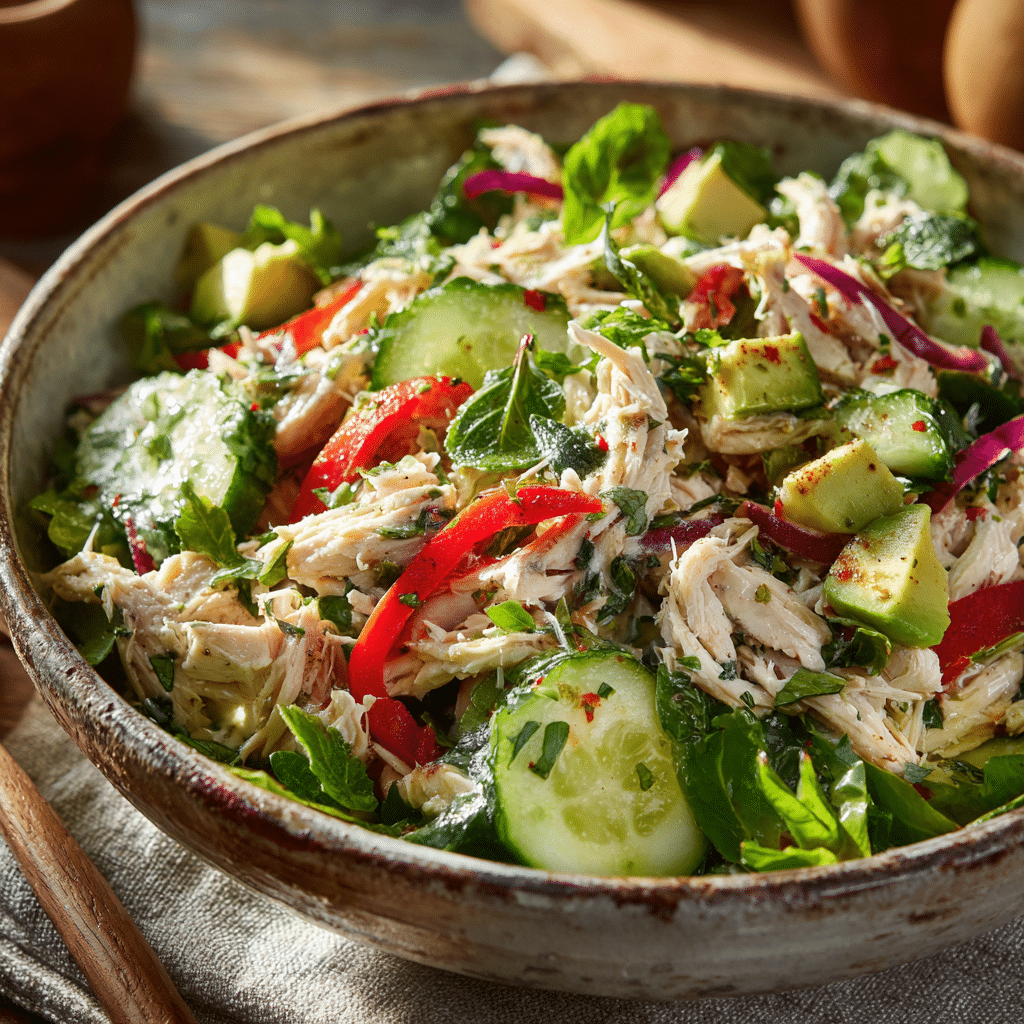 Quick Lemon Chicken Salad