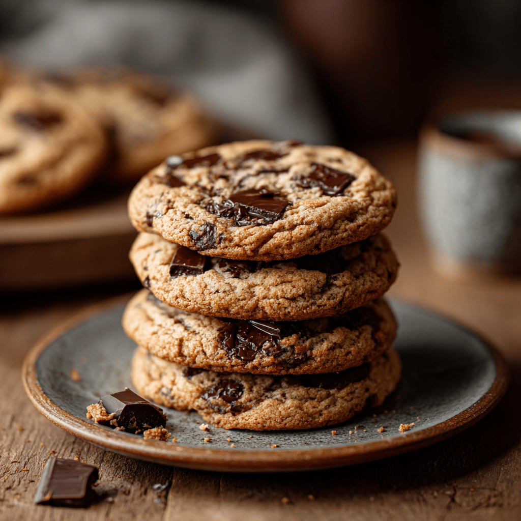 Soft and Chewy Chocolate Chip Cookies
