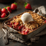 Strawberry Rhubarb Crisp