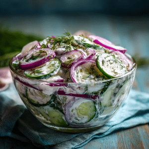 Easy Cucumber Dill Salad