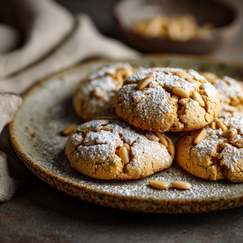 Gluten-Free Pine Nut Cookies