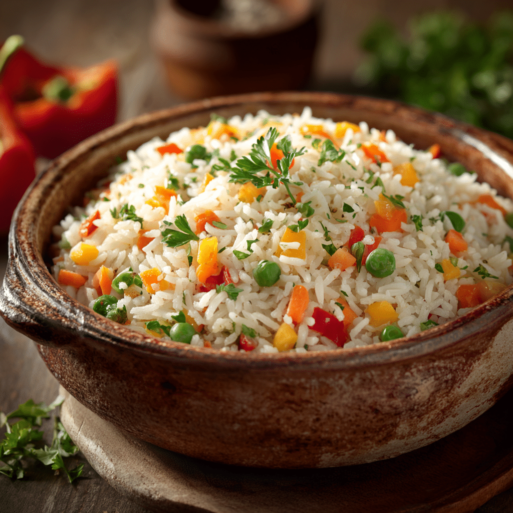 Rice Pilaf with Vegetables