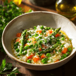 Simple Spring Vegetable Risotto
