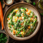 Vegetarian Spring Vegetable Risotto